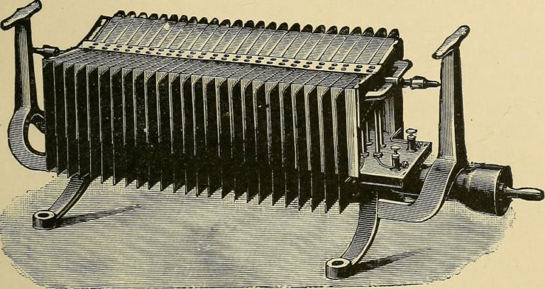 An old thermoelectric generator from 1901